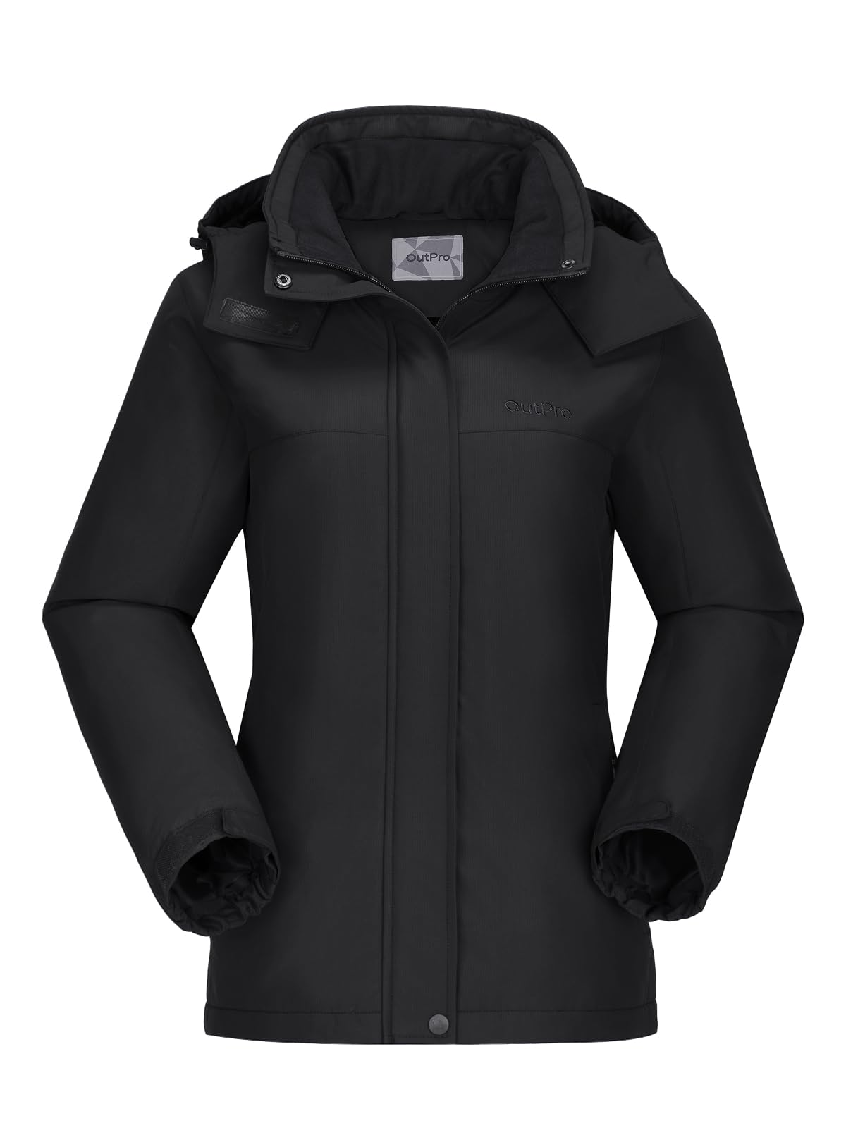 OutPro 3-in-1 Winterjacke Damen Wasserdicht Winddicht Skijac
