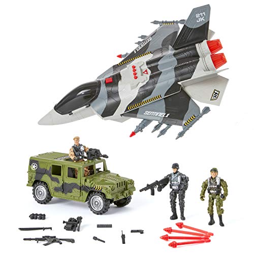 True Heroes Ultimate Military Playset With Playmat
