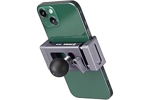 Aluminum Multi-Purpose RAM Mount Phone Holder Compatible with Ram Mounts & Double Socket Mounts