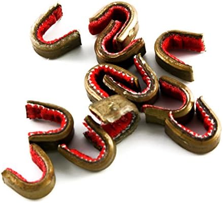 Bow Nocking Points (12-pack); Archery Accessories for String Bows, Compound Bows, Recurve Bows