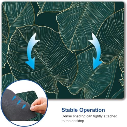 Image of Premium-Textured Mouse Pad, Non-Slip Rubber Base Mousepad for Laptop, Computer & PC, 9.5x7.9 in - Enhanced Precision, Ergonomic Comfort, Ideal for Gaming & Office (OMA-04)