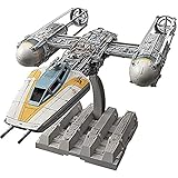 y-wing starfighter 75172 BANDAI - Der Bausatz des Y-Flüglers, hergestellt von der renommierten Firma Bandai, bietet Modellbauern die Möglichkeit, ein detailgetreues Modell dieses ikonischen Raumschiffs in gewohnt hoher Qualität zu erschaffen Mit insgesamt 89 Kunststoffteilen können Modellbauer eine präzise Nachbildung des Y-Flüglers im Maßstab 1:72 erstellen, wodurch jeder noch so kleine Aspekt dieses beeindruckenden Raumschiffs originalgetreu dargestellt wird