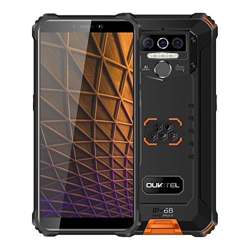 Oukitel WP5 Unlocked Rugged Smartphone - Face ID/Fingerprint IP68 Waterproof Android 10 Unlocked Cell Phone 4G LTE Dual SIM, 5.5inches 4GB 32GB Unlock(Orange) Oukitel WP5 Unlocked Rugged Smartphone - Face ID/Fingerprint IP68 Waterproof Android 10 Unlocked Cell Phone 4G LTE Dual SIM, 5.5inches 4GB 32GB Unlock(Orange)
