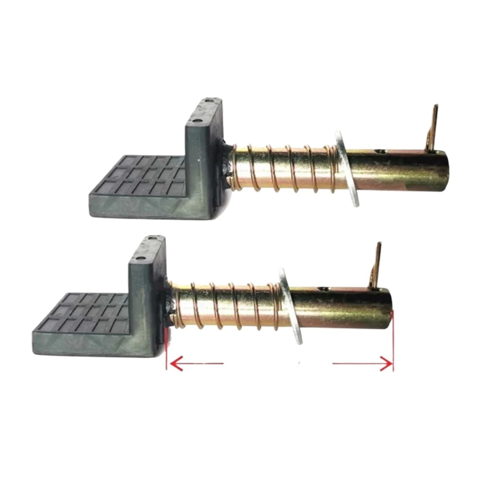 Piastra Estensione Cavalletto 1 Paio Di Supporti Per Ruote, Supporto Per Telaio, Forcellone Oscillante Per Moto, Ganci A U/a L, Cursore Per Rocchetto Cavalletto per Moto(Aluminum alloy U)