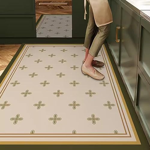 Tapis de cuisine antidérapant et imperméable grand format 140x160