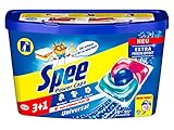 Spee Power Caps Universal 3+1 (18 Waschladungen), Vollwaschmittel verleiht Reinheit, Strahlkraft & Frische zum schlauen Preis, Waschmittel mit Extra Frische-Effekt, 20–95 °C