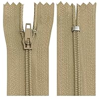 AERZETIX - C64682 - Lot de 2 Fermetures éclair/à glissière métalliques N°3 30 cm non séparable