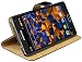Produktbild mumbi Ledertasche im Bookstyle für Samsung Galaxy Note 4 Tasche
