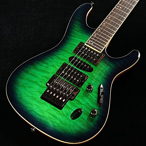 Ibanez S Prestige S6570Q 6 string Electric Guitar Surreal Blue Burst Gloss
