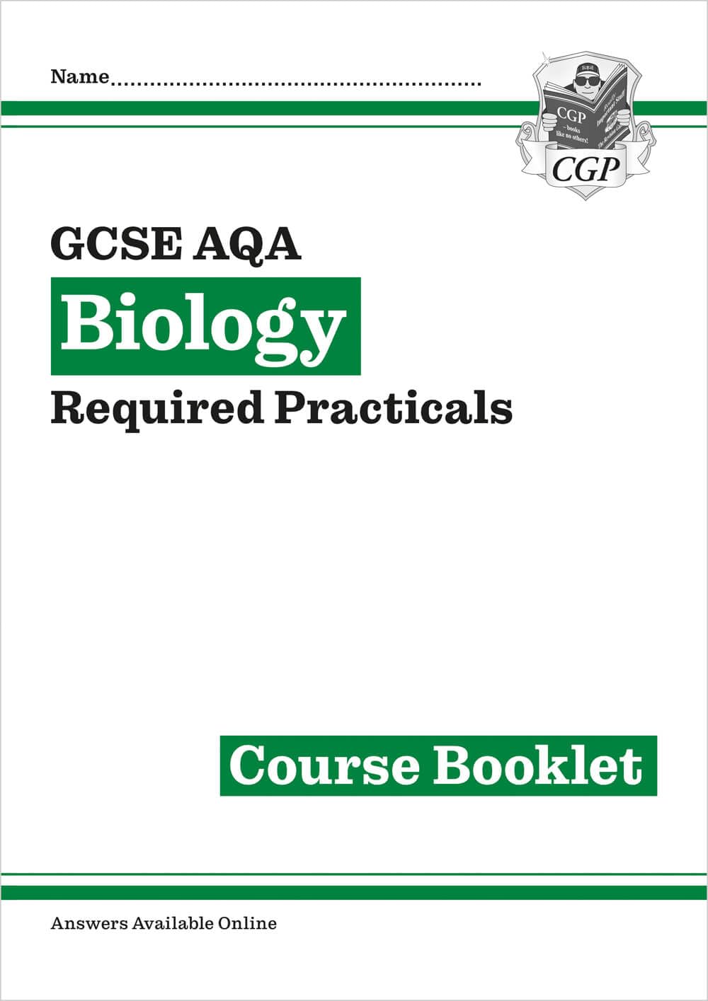 GCSE Biology AQA Required Practicals Course Booklet (CGP AQA GCSE Biology)