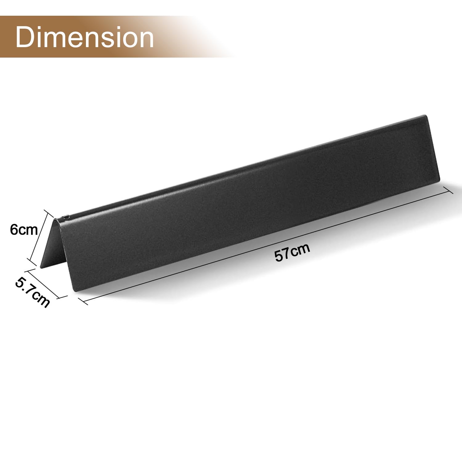 7536 7537 Flavorizer Bar para Weber Spirit E-310 E-320 (con botones de quemador laterales modelos 2007 – 2012), piezas de repuesto para Weber Spirit 700, Weber 900 Barbacoa de gas, accesorios para