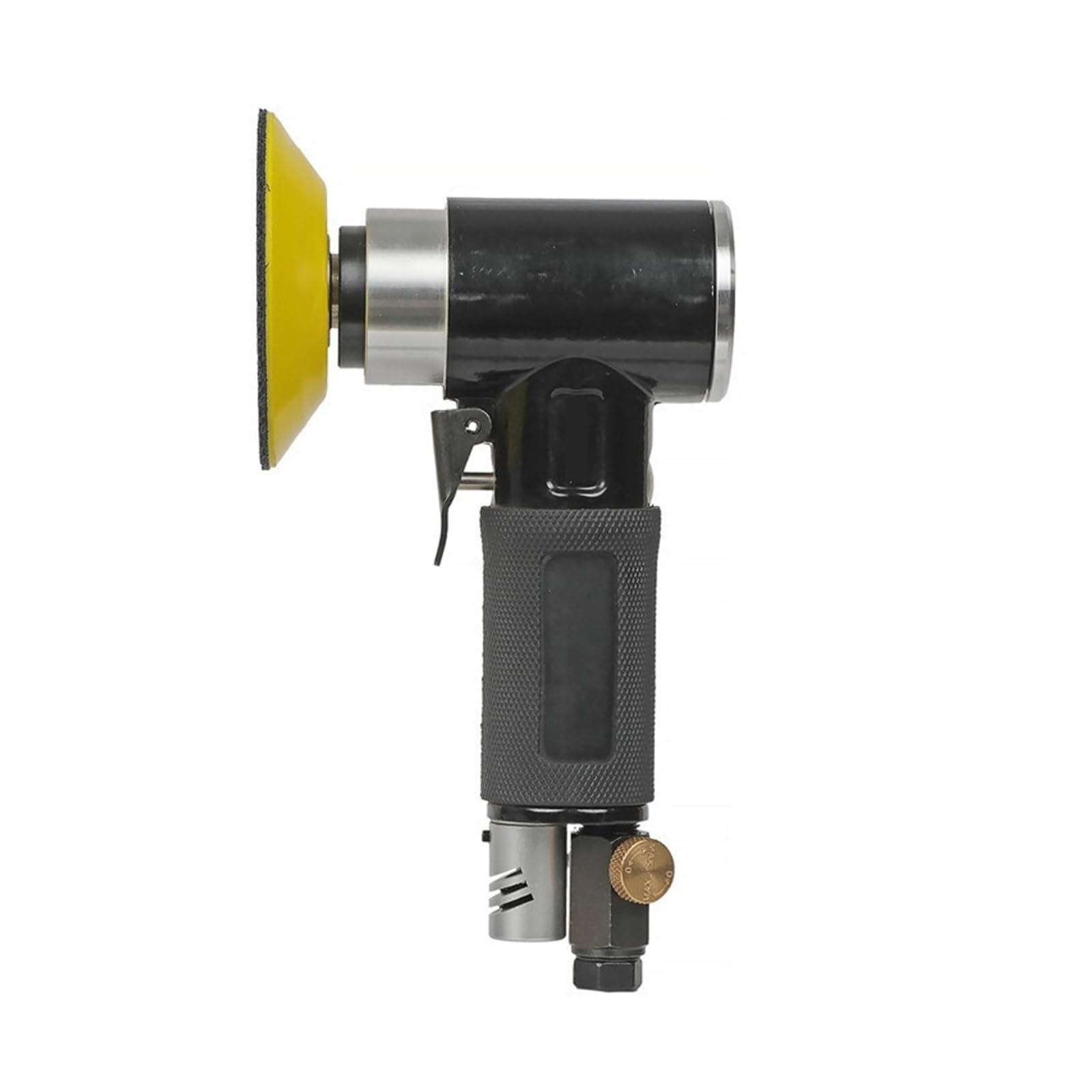 3 Zoll (75 mm) Hochgeschwindigkeits-Mini-Pneumatikschleifer, Luftpolierer, Maschine ohne Vakuumschleifer, Schleif-/Polierwerkzeuge for Auto, Holz, Metall, Wand
