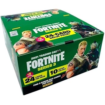 Panini Fortnite Series 3 Trading Cards - Fat Pack Box