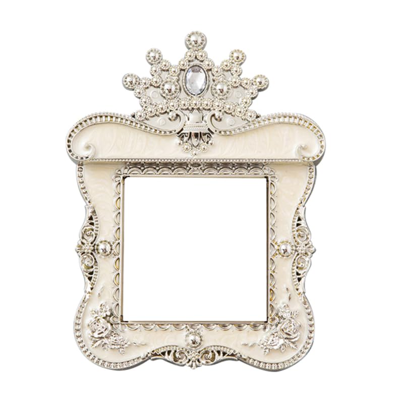 ULDIGI Rhinestone Crown Light Switch Cover Plate 7.87X5.91In Decorative Outlet Wall Plate Replacement for Bedroom Living Room Kitchen Bathroom