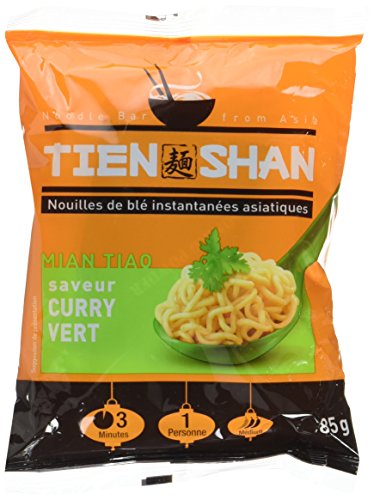  Tien Shan Nouilles Curry Vert 85 g