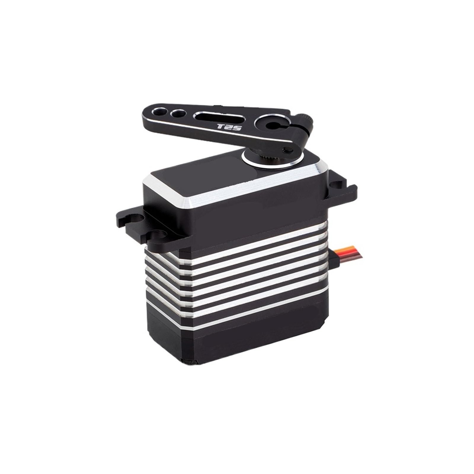 QXWPBIBAN Ocs-601hv 8.4v 60kg.Cm 81g 0.14s/60° Coreless Motor High Voltage Torque Servo Steel Gear All CNC Case Waterproof(Servo With 24mm Arm)