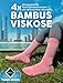 Juclise Bambus Coolmax Kompressionslaufsocken Sport Wandern Atmungsaktive Feuchtigkeitstransport Anti-Blasen (DE/NL/SE/PL, Numerisch, 35, 38, Regular, Regular, Sandmelone+Wassermelone+Alt...