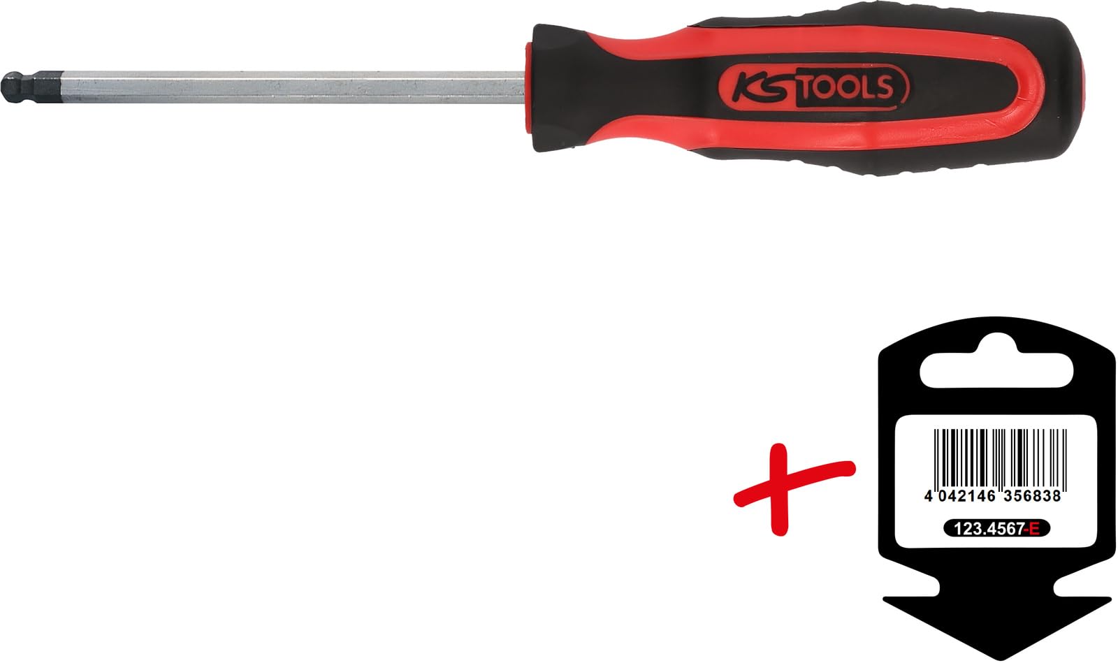 KS-Tools 159.1064-E ERGOTORQUE+ Schraubendreher in, 6x150mm - Image 2