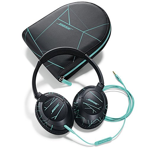 Bose Soundtrue Headphones Around-Ear Style, Black/Mint #TOP3