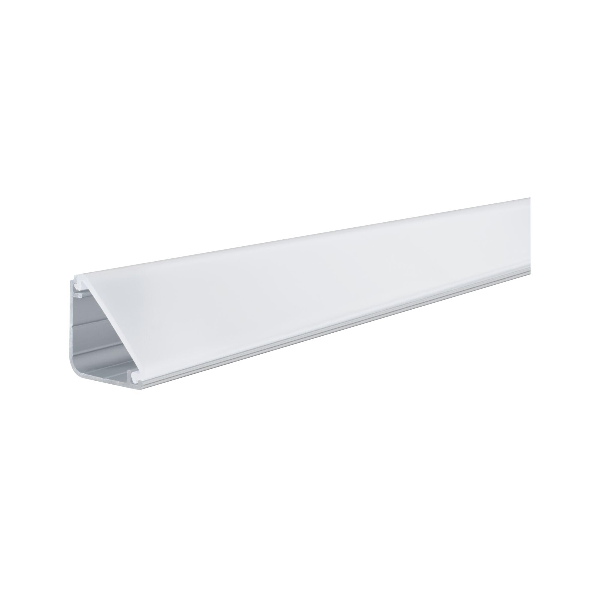 Paulmann Aluminium, Satin 70261 Delta Function Profile With Anodized Alu Diffuser 200Cm/Satin Alu/Plastic