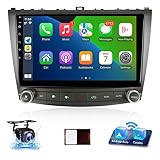 Leadfan Android Car Radio for Lexus IS250 IS300 IS350 2006-2012 Stereo with Wireless CarPlay Android Auto, 10.1 inch Touch Screen for Lexus Stereo in Dash GPS Navi Bluetooth FM WiFi SWC (2+32G)
