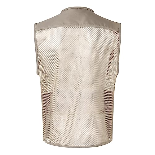 Men's Summer Lightweight Photography Fishing Pocket Vest for Outdoor Adventures and Casual Wear3