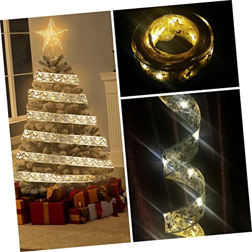 Guirnalda de luces de estrella para la copa del árbol de Navidad 4