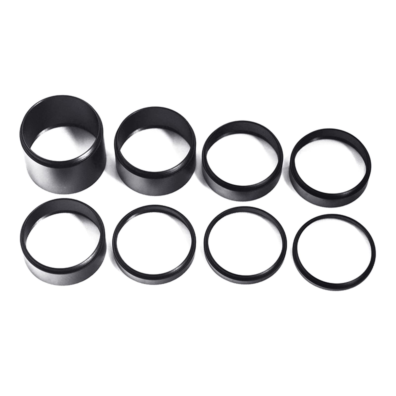 Kit De 8 Tubes D'Extension Pour Objectif M42x0,75 Mm - Longueurs De 3 à 30 Mm En Alliage D'Aluminium Pour Astrophoto Ou Photographie Macro