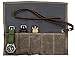 Barton Watch Roll - Waxed Canvas Watch Travel Case & Watch Band Storage