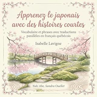 Page de couverture de Apprenez le japonais avec des histoires courtes