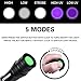 COSOOS 2 Pack UV Flashlight Blacklight, 2 in 1 LED Tactical Flashlight & 395nm Black Light Pet Urine Detector for Dog/Cat Urine, Dry Stains, Bed Bugs, Scorpions