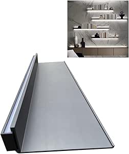 Amazon.com: LED Floating Display Shelf, Wall-Mounted Lighted Shelves ...