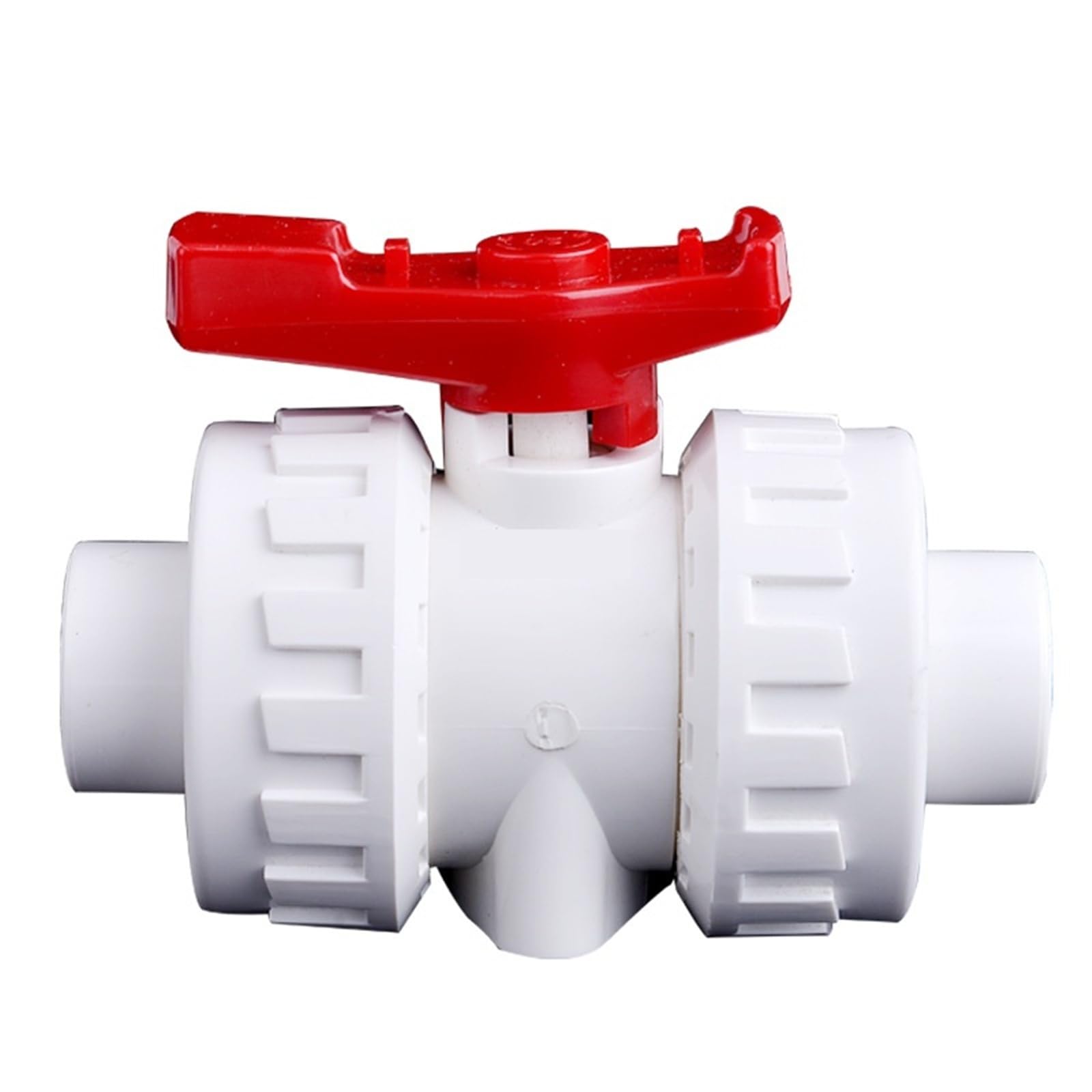 1pc PVC Union Ball Valve 20 25 32 40 50mm Water Pipe Garden Irrigation Aquarium Fish Tank Tube(Blue 32mm)