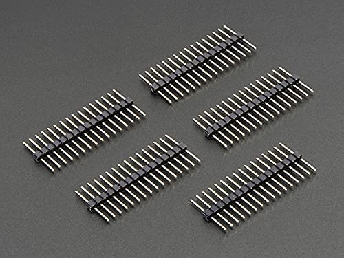 Adafruit 400 Extra-Long Break-Away 0.1" 16-pin Strip Male Header (5 Pieces)