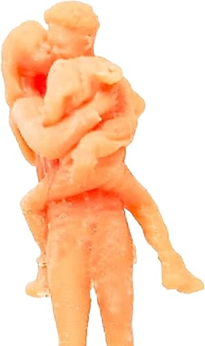 Miniatura 5 de MYCENSE Figura 1:64 Modelo Miniaturas Escenas Realista Resina Sin Pintar Pequeñas Personas Tren Personas Modelo Personas para Construcción Diseño