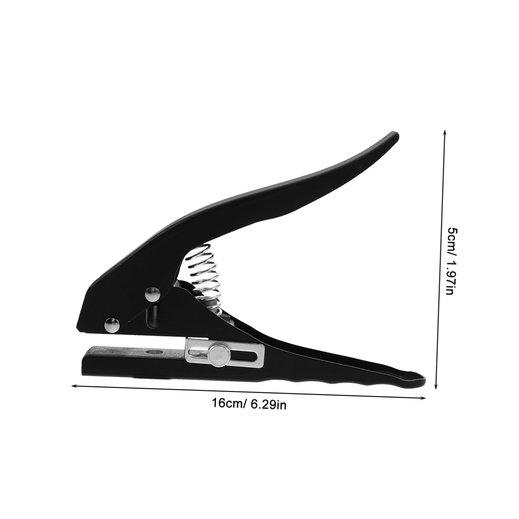 CIYODO Effortless Straw Puncher for Lemonade Cup Lids Black Pvc Cup Lid Hole Puncher One Hole Paper Punch Office Supplies Punch Rounder