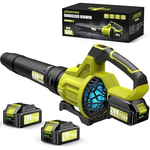 SOOTFRO Cordless Leaf Blower Cover