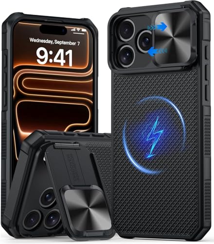 Image of for Phone 18 Pro Case with Slide Camera Cover, Fit for Magsafe