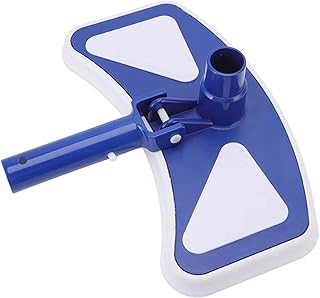 Cabeça de Aspiração de Piscina Escova de Substituição Cabeça de Sucção Lagos de Peixes Cabeça de Piscina de Sucção Borboleta Acessórios de Limpeza Ferramentas Azuis Cabeça de Vácuo de