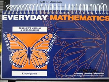 Spiral-bound Everyday Mathematics Teacher's Manual & Lesson Guide/ Kindergarten Book
