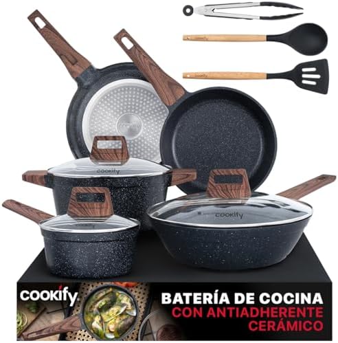 Bateria de Cocina con Antiadhe...