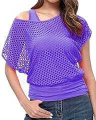 Fishnet Two Pieces--purple