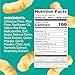 HIPPEAS Chickpea Puffs, Groovy White Cheddar, Gluten Free Snacks, Dairy Free, Vegan, 0.8oz, Pack of 18, 3g Protein, 2g Fiber, Crunchy, Nutritious, Baked Plant Protein Snack, Non-GMO, Kosher