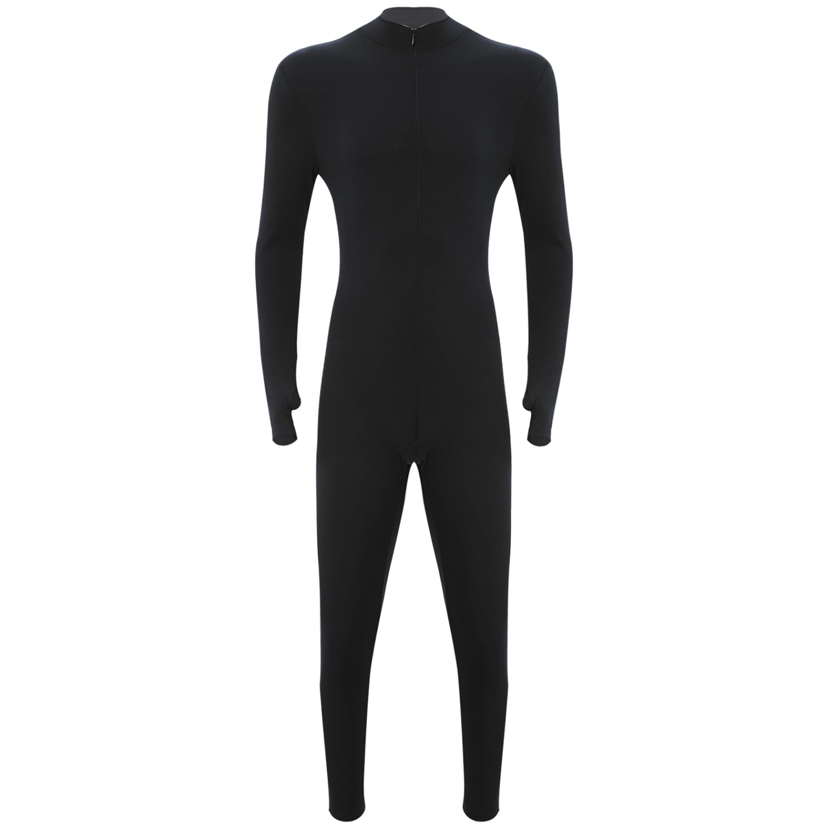 Sywiyi Mono deportivo para hombre, largo de cuerpo entero, de una pieza, corte ajustado, acanalado, entrenamiento, gimnasio, fitness