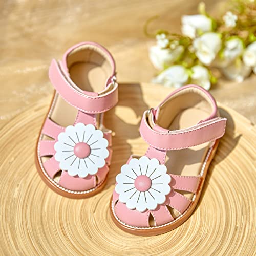 Otter Momo Girls Sandals Princess Flat Sandals Size 8 Summer Girls White Summer Sandals #TOP3