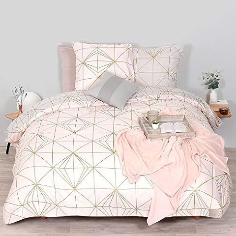 Parure de lit Côté Déco Rose Cover