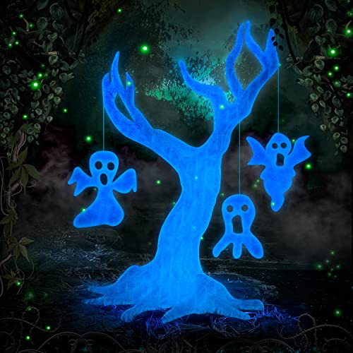 Image of Glow in the Dark PLA Filament 1.75mm Blue, Consistent Diameter + /- 0.03mm, Vacuum Packaging, Compatible with Various 3D Printers, 1KG Spool