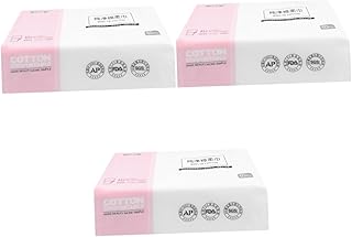Beaupretty 3Pcs Toalha De Rosto Descartável Toalhas Faciais Descartáveis Toalhas De Rosto De Algodão Toalha De Maquiagem Maquiagem Almofadas Macias Faciais Toalha De Lavagem Descartável