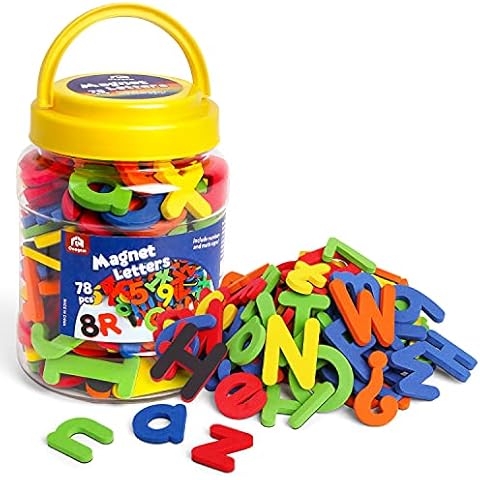 Coogam Lettres Magnétiques 78 Pcs Cover