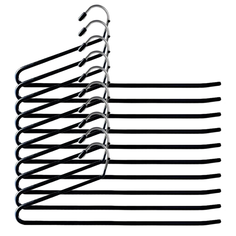 IJSDNVJNDX Multi-Function Trouser Rack 10pcs Goose Type Pants Rack Jeans Storage for Household Product Clothes Rack Hanger